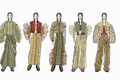 Style Coreデザイン科学生が描いたスタイルデザイン画